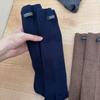 Solid Color Women Stockings Breathable Calf Socks Simple Knee High Socks  Autumn