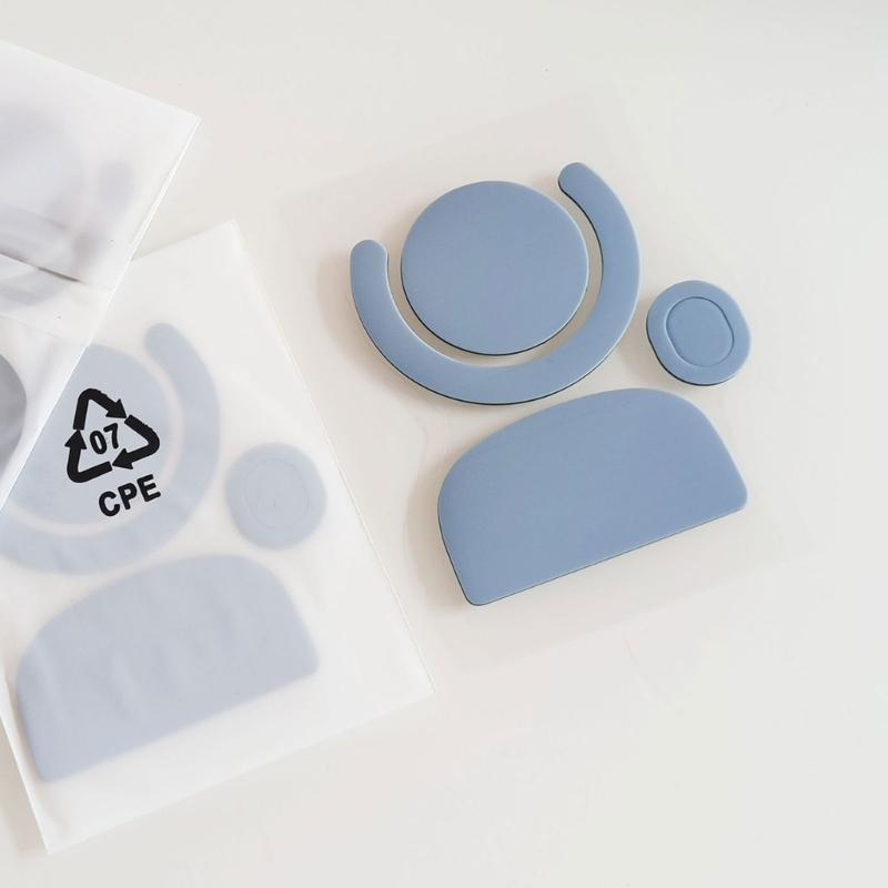 1Set Replacement Original Mouse Skates Mouse Feet Stickers for GPROX Superlight 2 Mouse Glides Curved Edges