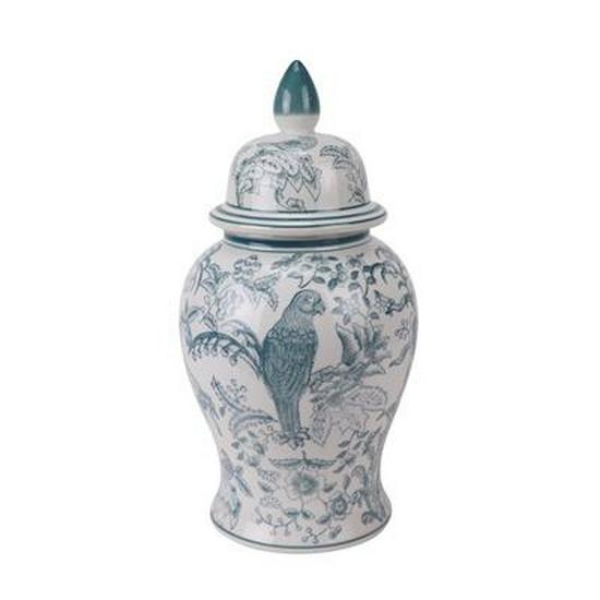 Jingdezhen Blue and White Porcelain Decorative Ceramic Jar for Home Entrance