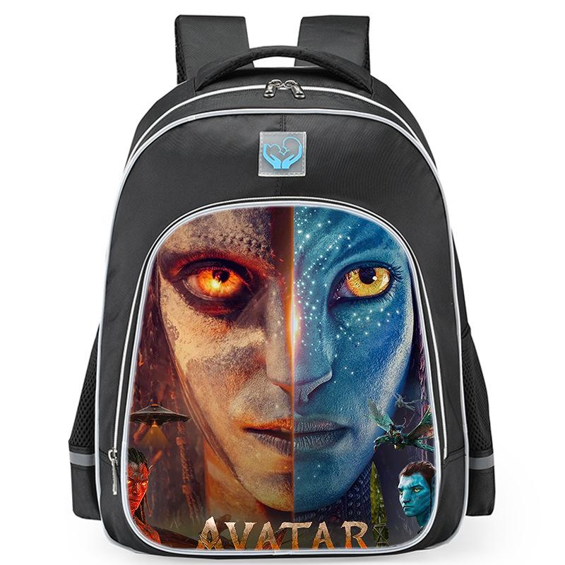 Zaino Periferico Serie Avatar3 Striscia Riflettente Zaino Scolastico
