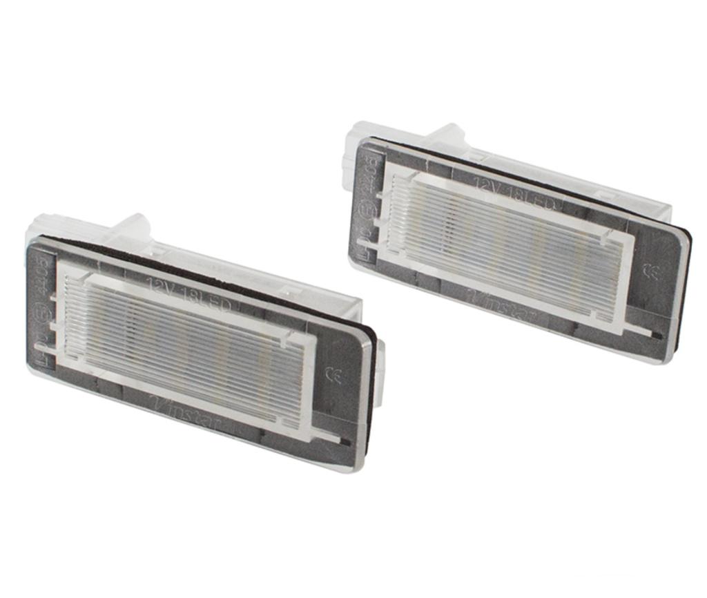 Led Licence Plate Light Kit, Autotune, For Renault Captur, Renault Espace Iv, Renault Fluence, Renault Modus Fl, Renault Scenic Ii, Renault Scenic Iii