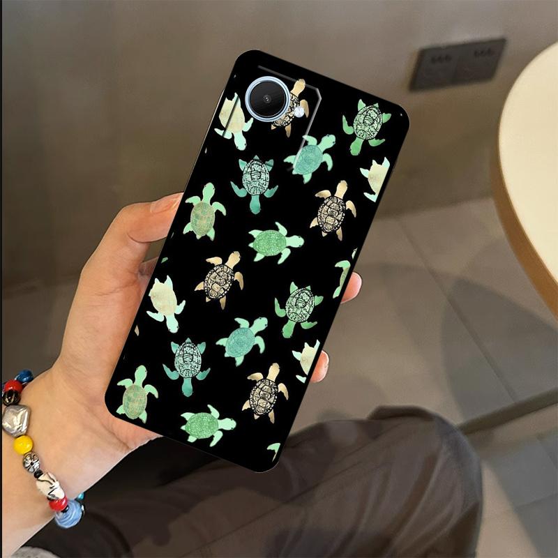 Sea Turtle Case For Realme C71 C75 C55 C51 C53 C25 C63 C61 C65 C67 GT6 GT7 Pro 11 12 13 14 15 Pro Plus