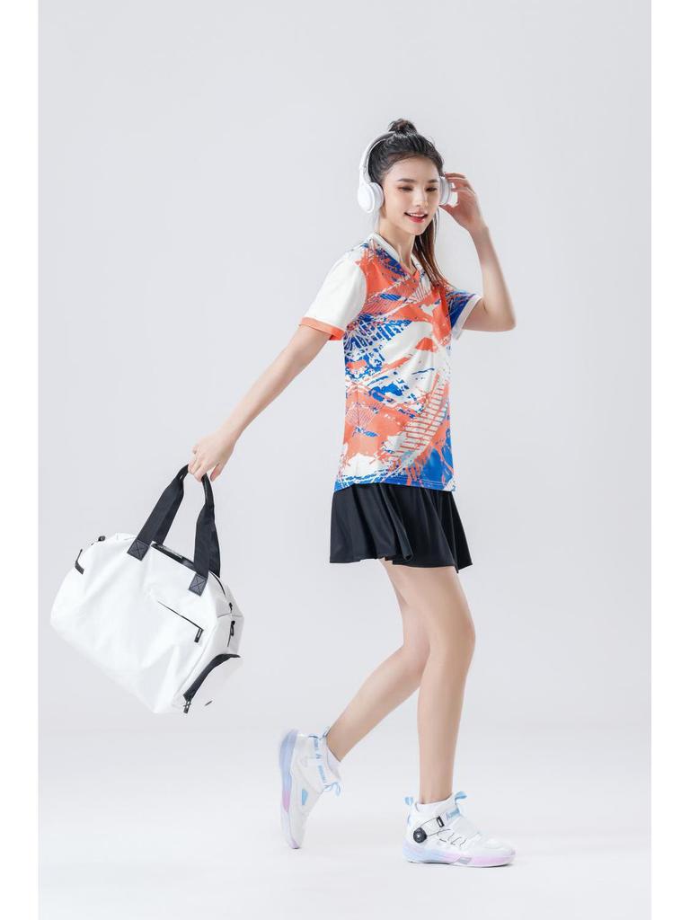 Quick-Dry Breathable Sports Suit: Men's Badminton, Women's Volleyball, Kids' Table Tennis Jersey