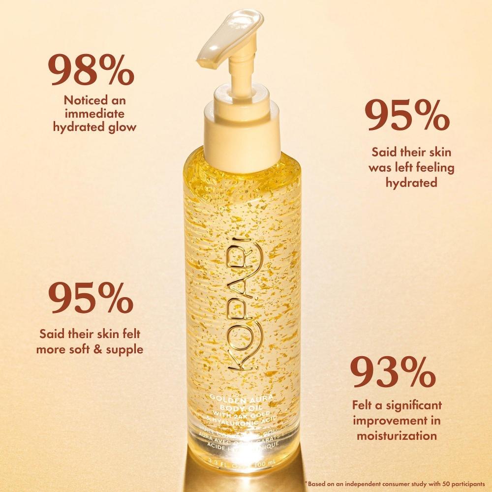 Kopari Beauty Golden Aura Body Oil 3.3 Oz
