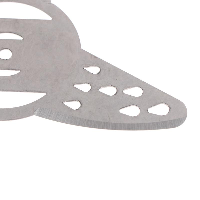 1/3/5 Pezzi Lame per Testina Decespugliatore Tagliabordi in Metallo 130 Mm per Tosaerba Elettrico Parti di Tosaerba Accessori per Attrezzi