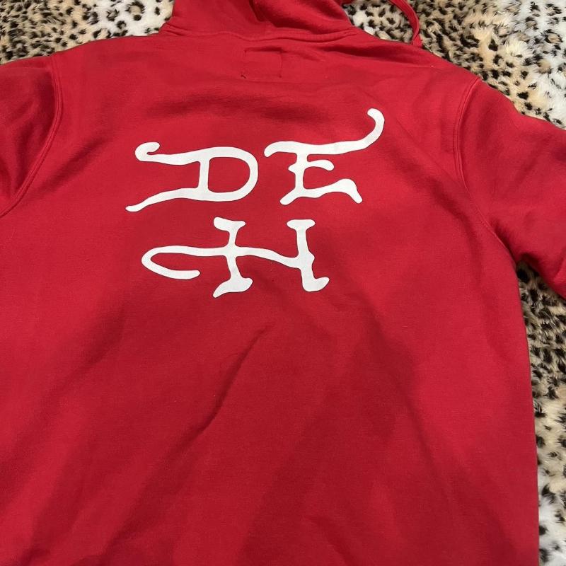 European and American Spring Skull Print Trend, Fashionable and Personalized Street Men's and Women's Hooded Sweatshirt