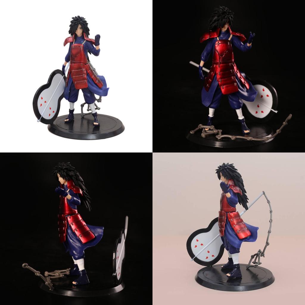Premium Naruto Uchiha Obito Tobi Fan Action Figure Vibrantly Colored Pvc 19cm Model