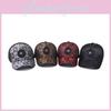 Print S Letter Cotton Baseball Hat Curved Visor Windresistant Design Adults For