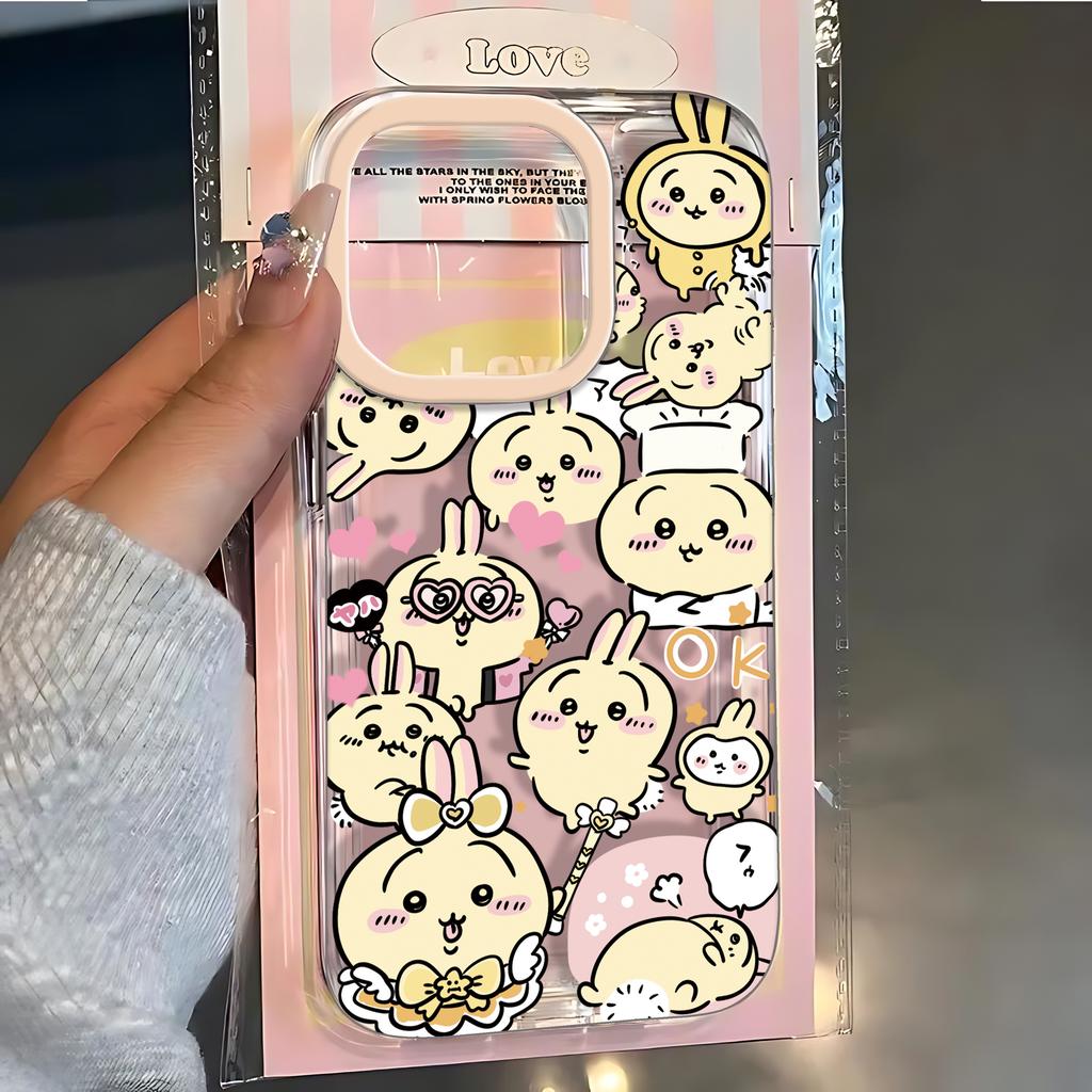 HOT Cute Cartoon C-Chiikawas Phone Case For Samsung Galaxy A37 A57 A16 A07 A17 A36 A26 A56 A55 A35 A25 A15 A05s A13 4G 5G