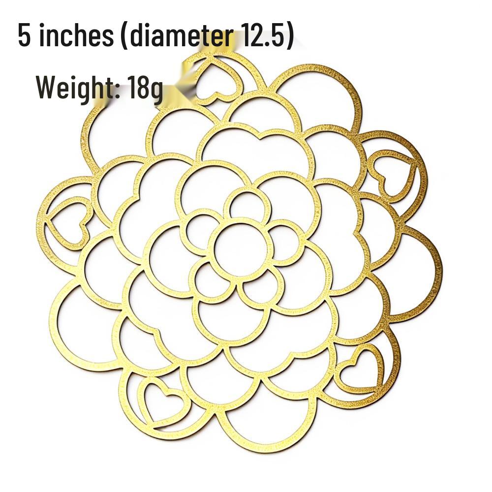 Foldable Metal Laser-Cut Floral Arrangement Grid – Trending Flower Arranging Aid