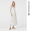 ELLASSAY Elegant Pleated A-line Long Skirt