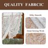 Warp Lace Phoenix Tail Drawing Curtain Window Screen Living Room Dining Room Semi-Blackout Curtain
