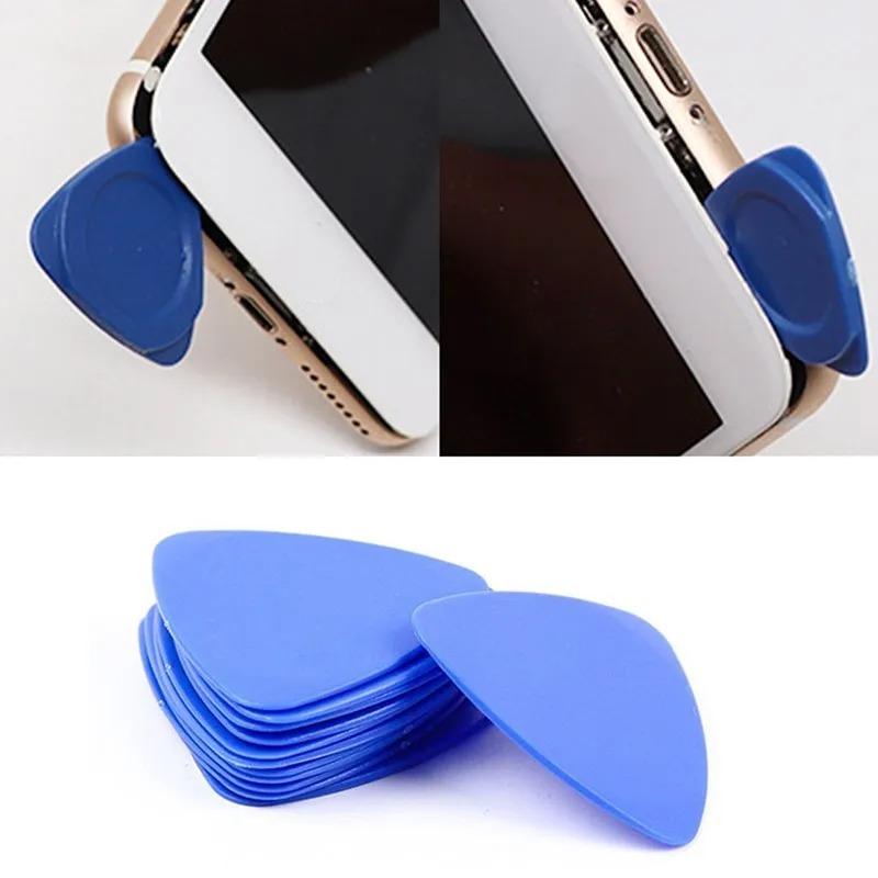 Triangle Plastic Scraper Pry Opening Tool Thick Slice 10-100Pcs For Kit Repair Disassemble Mobile Phone iPad Tablets PC Teardown