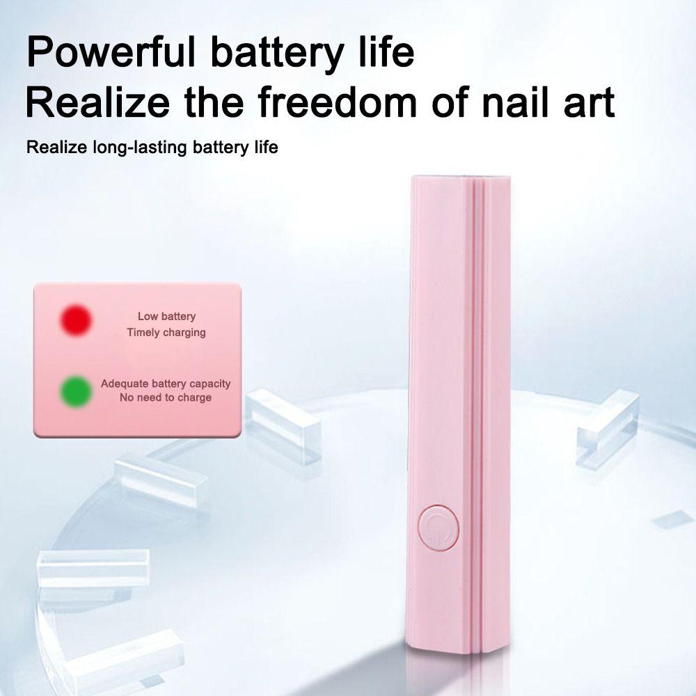 Handheld UV Light UV/LED Pen-Style Mini Nail Lamp Portable Nail Dryer  Nail Art Tools