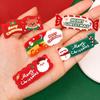Kawali Xmas Acrylic Hair Clip Elk Cartoon Snowman Side Clip Santa Claus Sweet Christmas Hair Clip Girls