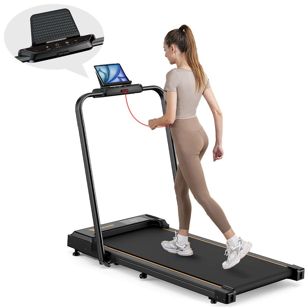 Formill FT-51 Walking Pad Treadmill, 2.5 HP Motor, LED Display, 265lbs Max. Load, 1-6km/h Speed