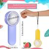 Handheld Mini Fan, Portable Personal Battery-Powered Fan, Cute Electric Fan for Travel