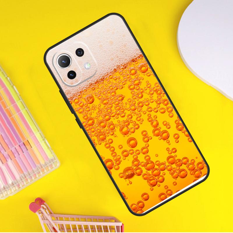 A Glass of Beer Alcohol Cover For Xiaomi 14T Pro 11T 12T 13T 13 14 Ultra POCO X7 Pro X3 X5 F3 F5 F6 M6 X6 Pro Case