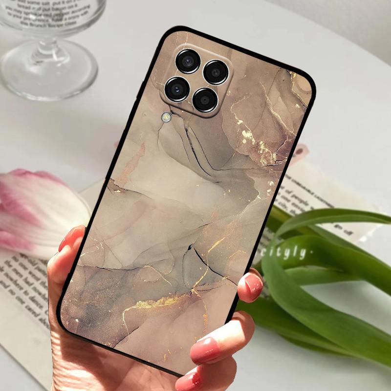 För Samsung Galaxy M53 Telefonfodral Mode Sött Mönster Silikon Mjuka Fodral För Samsung M53 M33 M23 5G Baksideskydd Skal