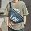 New Lee Oxford Messenger Bag, Shoulder Bag, Crossbody Bag, Sling Bag Regular Unisex Gray Blue/Black/Khaki LE230010M