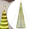 VidaXL LED Christmas Tree 1028 LEDs Warm White 403 Cm, Christmas Light, LED Christmas Light, Outdoor Christmas Light, 4016400