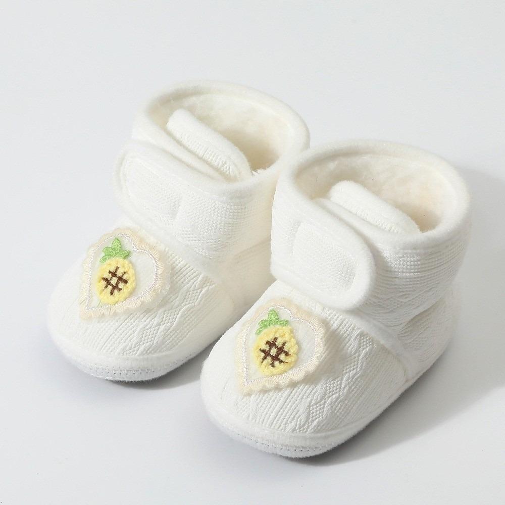 Warm Newborn Baby Shoes Cotton Infant First Walking Shoes Cute Baby Footwear