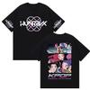 Limited Demon Hunters 2025 K-pop Film Graphic T-Shirt Men Women Clothing Tide Oversized T Shirt Fashion High Quality Cotton Tees