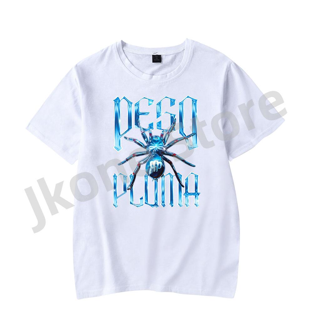 Peso Pluma Tarantula Logo Tee Exodo Tour Merch Tshirts Women Unisex Fashion Casual HipHop Short Sleeve Tshirts S