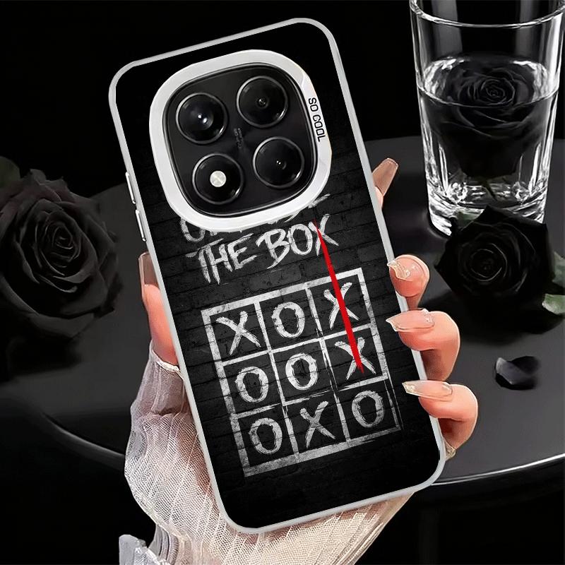 

Think Outside The Box Soft Phone Case for Xiaomi Redmi Note 13 14 15 Pro Plus 12S 12 11S 11 11T 10S 10 Shockproof Cover Back She Redmi Note 11S 4G