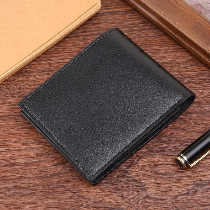 Men's Cross-Border Youth Fashion Soft Embossed Wallet – Large Capacity, Multi-Card Design