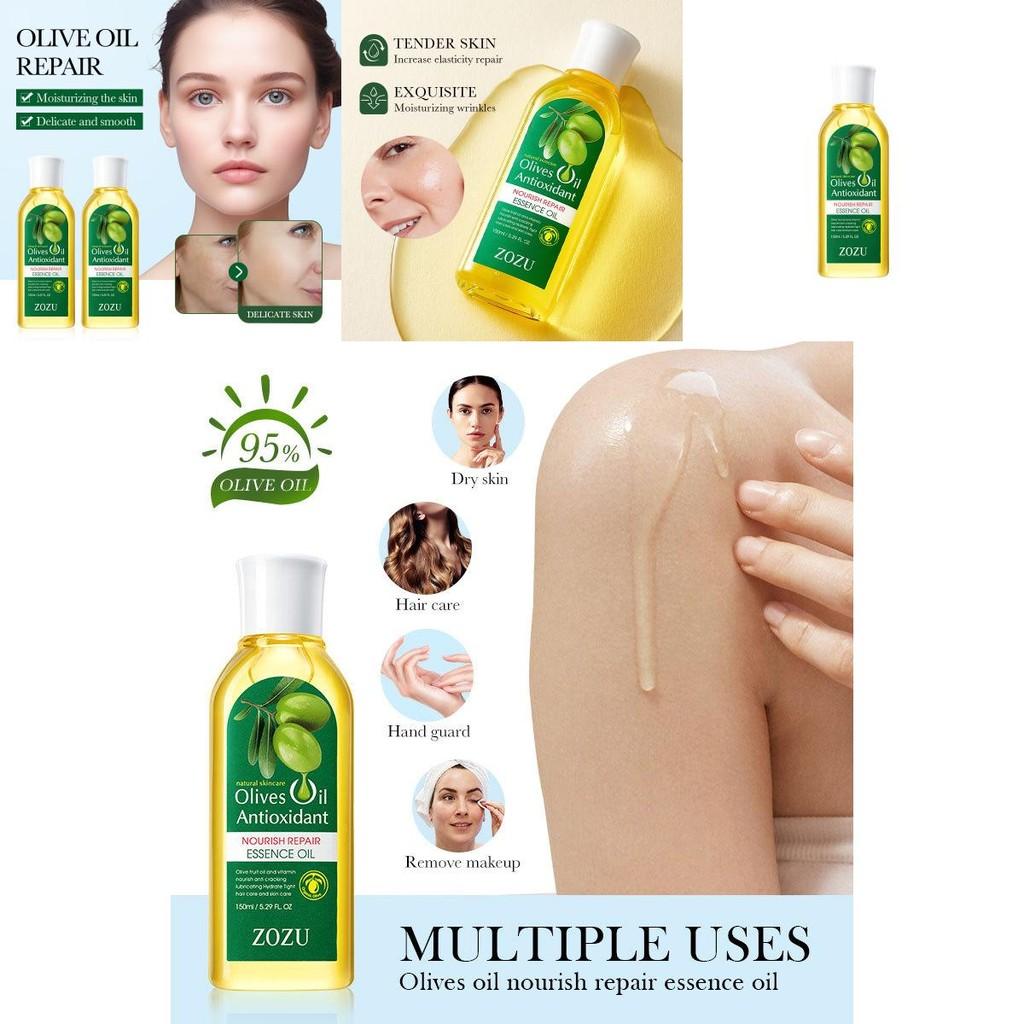 Esencia Reparadora Nutritiva de Aceite de Oliva Zozu Para Piel Delicada y Cuidado de Todo el Cuerpo 150g