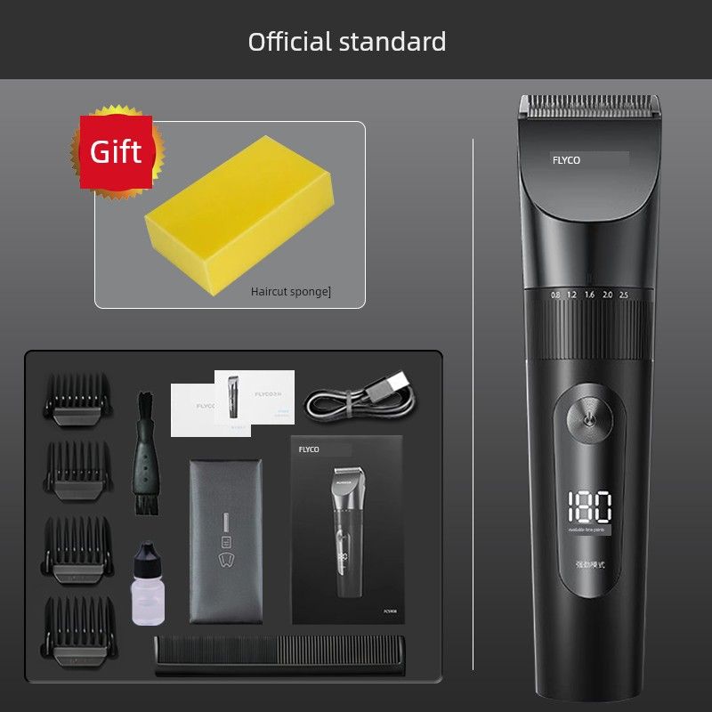 

Feike Hair Clipper Electric Trimmer Self-Haircut Tool Home Use Men s Electric Hair Clipper Fc5908 5908 Standard Configuration (Upgraded Version)