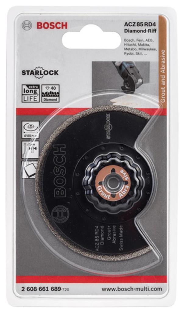 Bosch ACZ85RD4 85mm Starlock Blade for Cut-Off/Multi-Tools
