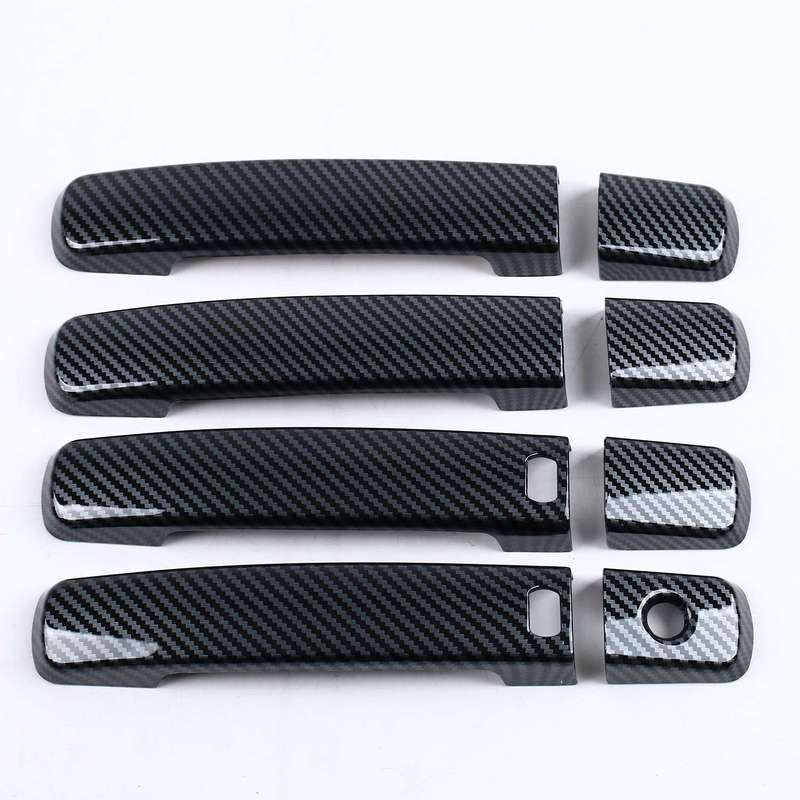 For Nissan Qashqai j10 2008 2009 2010 2011 2012 2013 ABS Chrome Glossy Door Handle Cover Trims Sticker Car Styling Accessories