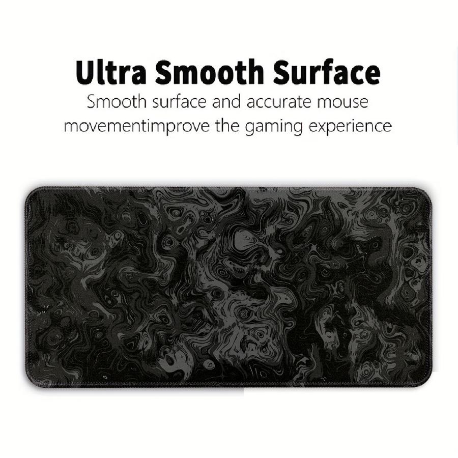 Black Splash Ink Pattern rubber Mouse Pad Keyboard Mouse Pad Computer Laptop Pad Game Console Pad office Pad Desk accessories