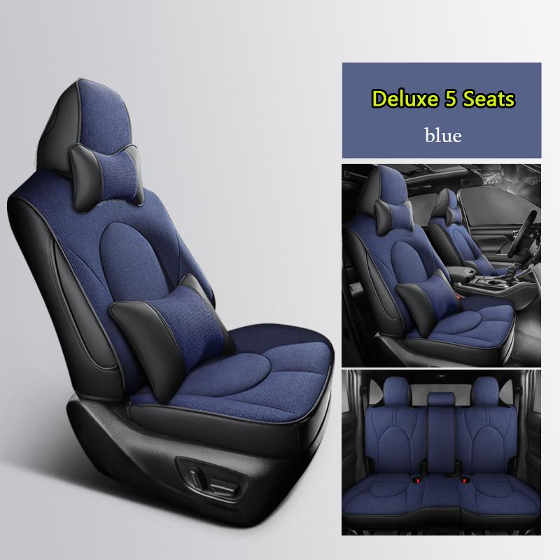 Original Model Design Car Seat Cover For Toyota Highlander 2020 -2026 Second Row 40/60 Split Protector Seat Cushion-5 Seats