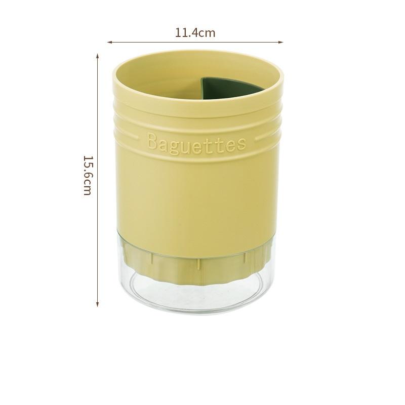 1Pcs Cutlery Storage Holder Plastic Multi Functional Drain Chopstick Tableware Knife Spoon Fork Chopstick Container Kitchen Tool