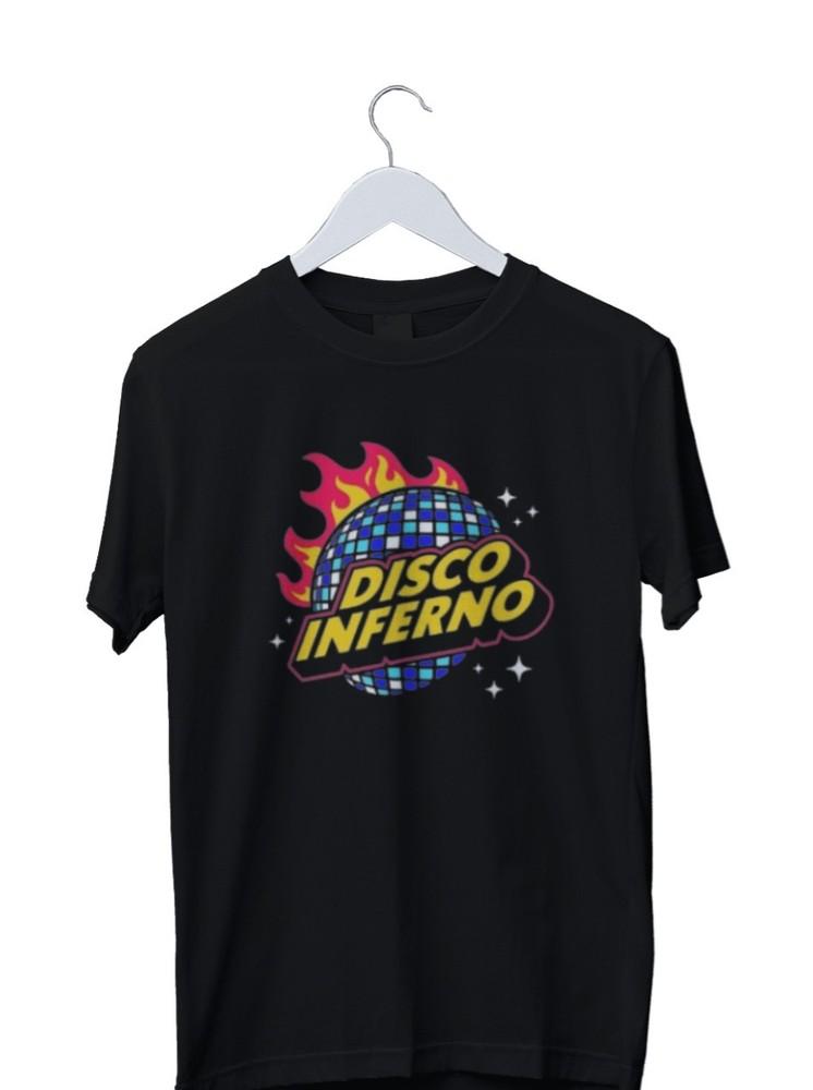 

Disco Inferno Retro 80#039;s 90#039;s Print Mens TShirt S M L XL 2 3 4 XL Unisex T-Shirt XXL