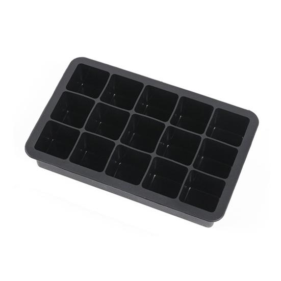 Silicone Ice Cube Trays with Lids Stackable Reusable Ice Cube Molds