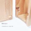 Dust Proof Filter Box V-shaped Coffee Filter Box Storage Rack Solid Wood Filter Box V60 Filter Paper Holder