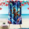 1pc SCOOBY-DOO Beach Towel, Outdoor Beach Towel Ideal Beach Necessities and Vacation Items