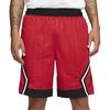 Pantaloncino da basket Air Jordan Jumpman Diamond Uomo Rosso Uomo CD4909-687