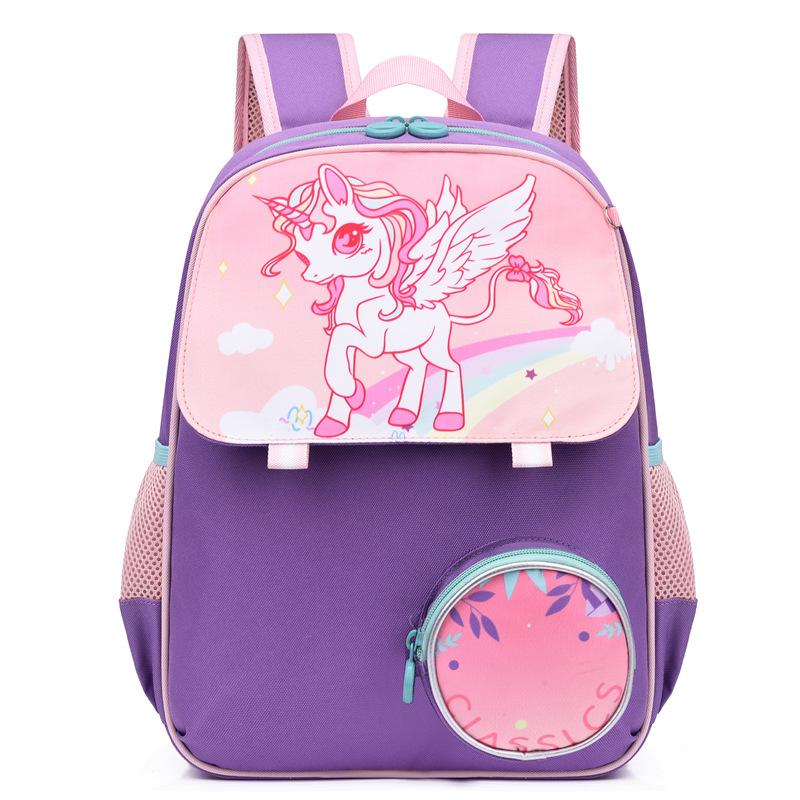 New Schoolbag Primary School Students First Grade Cartoon Cute Backpack Men's Casual Backpack