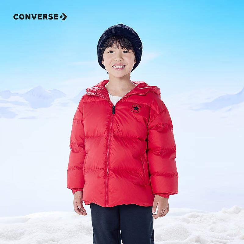 Converse Kids  Hooded Water-Resistant Down Jacket 160 (152-158cm)