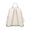 Disney Winnie The Pooh Vintage Fashion Exclusive Metal Nameplate Embossed Backpack Women Backpack Pink Beige DHF51742-C1