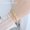 New Style Ring-shaped Bracelet - Unique Design for Women, Fashionable Twisted Woven Bracelet, Solid Handcrafted Bracelet