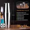 Cocktail Shaker Set Bartender Kit : 15-Piece Bar Tool Set with Acrylic Stand Bars Set with All Practical Bar Accessories, for Drink Mixing, Bar,