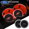 Autoaufkleber Ford Bunt Universell LED Auto Getränkehalter RGB Licht Matte Pad Für Ford Fiesta Ranger Fusion Mondeo Mustang Transit Au