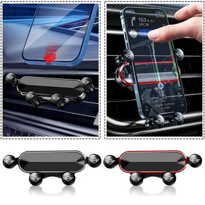 For Bmw Mini Gravity Car Phone Holder for Car Phone Holder Air Vent Clip Car Styling For MINI F54 F55 F56 R56 R60 SONE Roadster