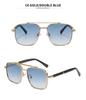 New Men's Fashion Square Frame Driving Sunglasses